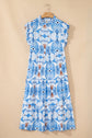 Whitley Sleeve Vacation Long Dress