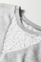 Amelia Patchwork Drop Shoulder Pullover