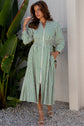 Veracella High Waist Midi Dress