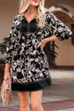 Zaria Print Loose Mini Dress