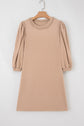 Elise Trim Puff Sleeve Dress