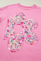 Adriana Big Flower Oversize Tee