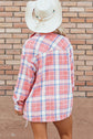 Natalie Plaid Button Up Shacket