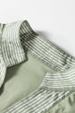 Kaiya Sleeve Contrast Patchwork Blouse