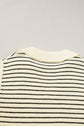 Wynter Stripe Turn Down Sweater