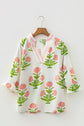 Noelle 3 4 Sleeve Blouse