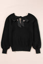 Lia Knot Back Sweater