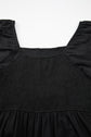 Malaysia Ruched Puff Sleeve Romper