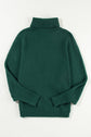 Belen Letter Embroidered High Sweater