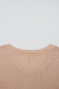 Abby Shoulder Knit Tunic PLUS Top