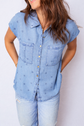 Phoebe Chest Short Sleeve Shirt
