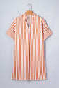 Darcy Cuffs Shift Mini Dress