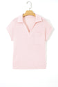 Marley Light Collared Ribbed Tee