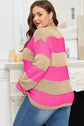 Florence Block Drop Shoulder PLUS Sweater