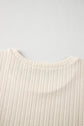 Violet Puff Sleeve Textured Blouse