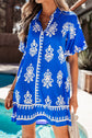 Halle Puff Sleeve Mini Dress