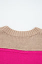 Florence Block Drop Shoulder PLUS Sweater