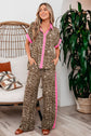 Lylah Contrast Trim Lounge Set