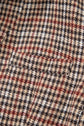 Aria Houndstooth Lapel Collar Blazer