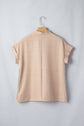 Jessica Rolled Short Sleeve Blouse