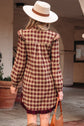 Novalee Mini Shirt Dress Long Sleeve Top