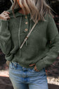 Sofioya Knit Drawstring Hooded Sweater