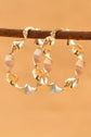 Julieta Plated alloy Hoop Earrings