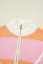 Claire Half Zip Oversize Sweater
