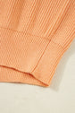 Claire Half Zip Oversize Sweater