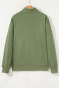 Felitina Patchwork Zip Collar Pullover