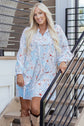 Briana 4 Sleeve Mini Dress