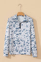 Etta Kangaroo Zip Collar Pullover