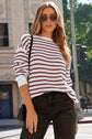 Aadhya Knit Hem Baggy Sweater