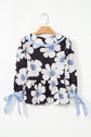 Azariah Tie Sleeve Collared Blouse