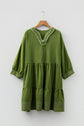Patara Sleeve Tiered Mini Dress