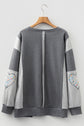 Payton Uneven Hem Chic Sweatshirt