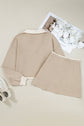 Valerie Cropped Pullover Drawstring Skirt Set