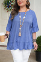 Bailey Short Sleeve Casual PLUS Blouse