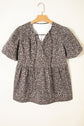 Stephanie Puff Sleeve Babydoll Top