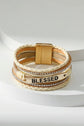 Ivyjana Braided Detail Buckle Bracelet