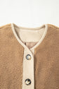 Lilisha Corduroy Edge Patchwork Jacket