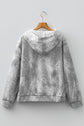 Maya Print Oversized Sporty Hoodie