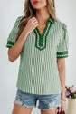 Elora Short Bubble Sleeve Blouse