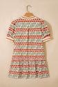 Ayah Short Sleeve Mini Dress