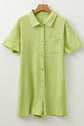 Talia Short Sleeve Patched Shirt