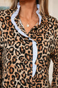 Charlee Frilled Trim Chic Shirt