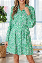 Aleia Tied Waist Mini Dress