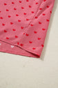 Charlie Sleeve Loose Valentine Shirt