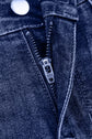 Jacy Cuffs Distressed Straight High Waist Jeans