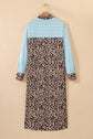Savannah Contrast Patchwork Long Shirt